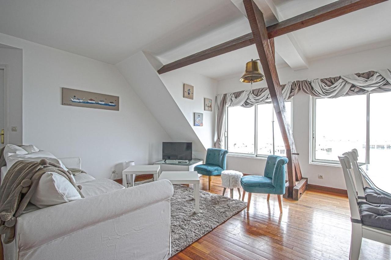 Cote Cottage Apt 3 Chambres Bien Equipee Vue Imprenable Sur Port Et Mer Etreham Luaran gambar